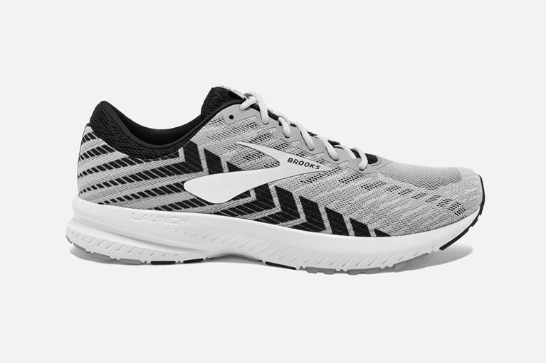 Brooks Launch 6 Road Running Shoes - Men's - Grey (80427-TISM)